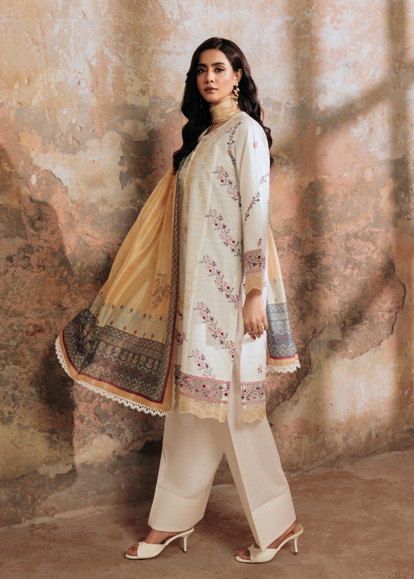 Elysia - 2pc suit (Shirt & Dupatta)