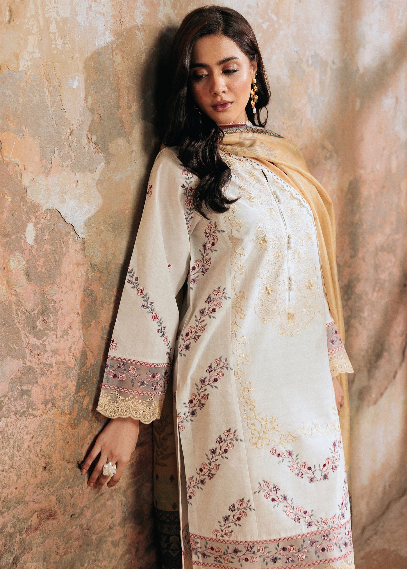 Elysia - 2pc suit (Shirt & Dupatta)