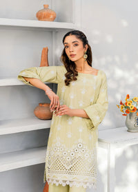 Fleur co-ord set (green)