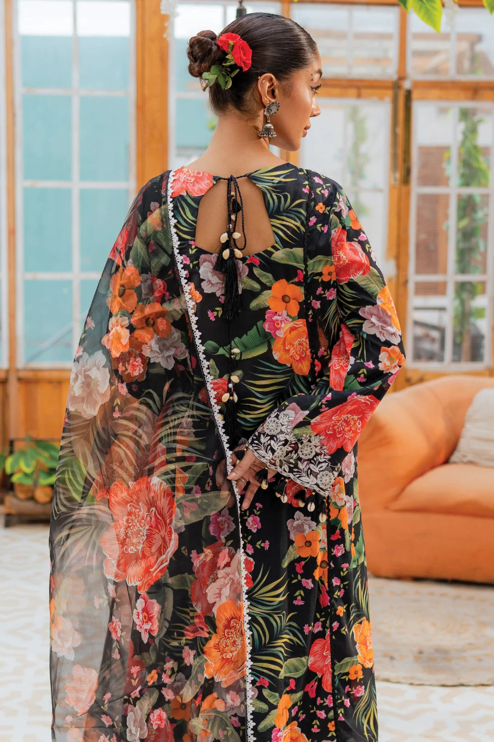 Gul-e-Lala - 3 Piece - Embroidered Lawn