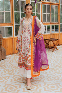 Rangoli - 3 Piece - Embroidered Lawn