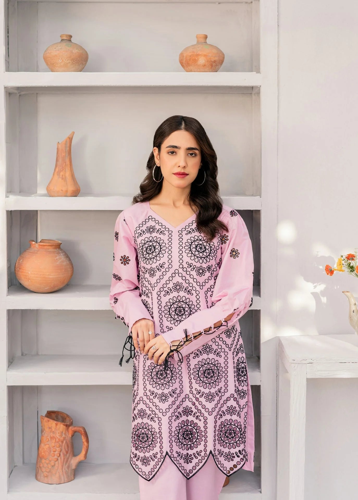 Romanesque co-ord set (lavender)