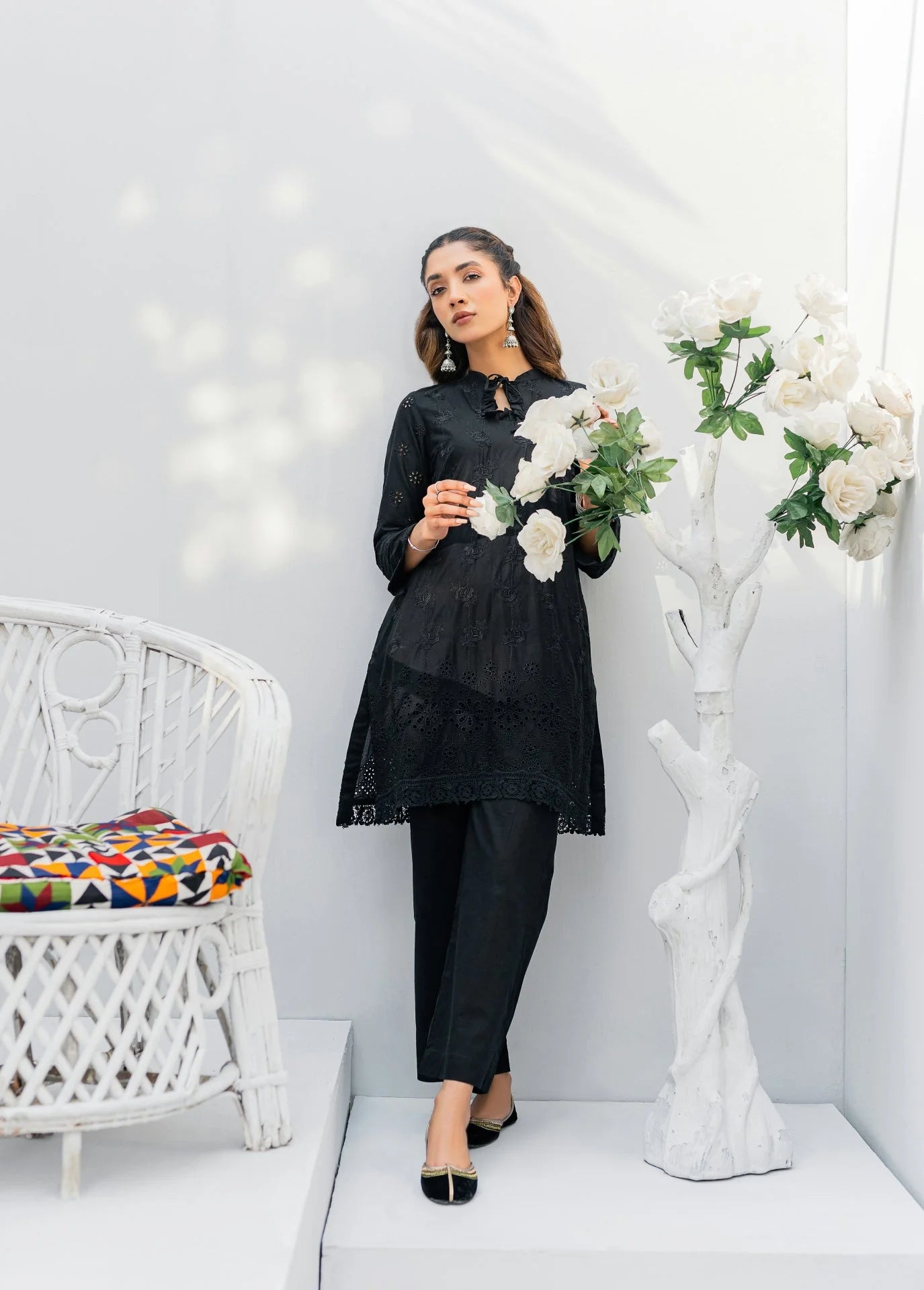 Rosalie co-ord set (black)