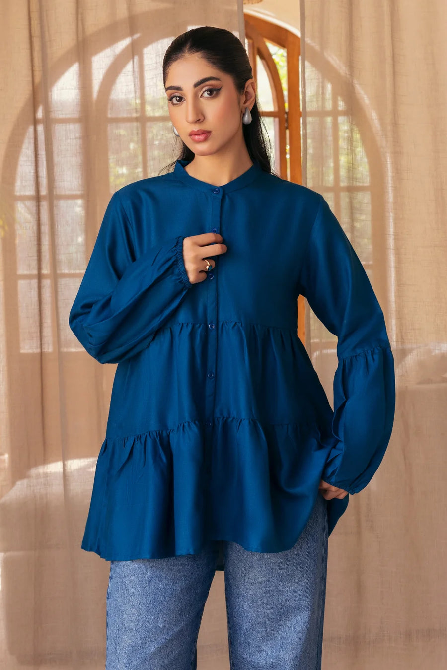 Navy Blue Shirt
