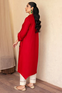 Hot Red Long Shirt - Ghonche Official