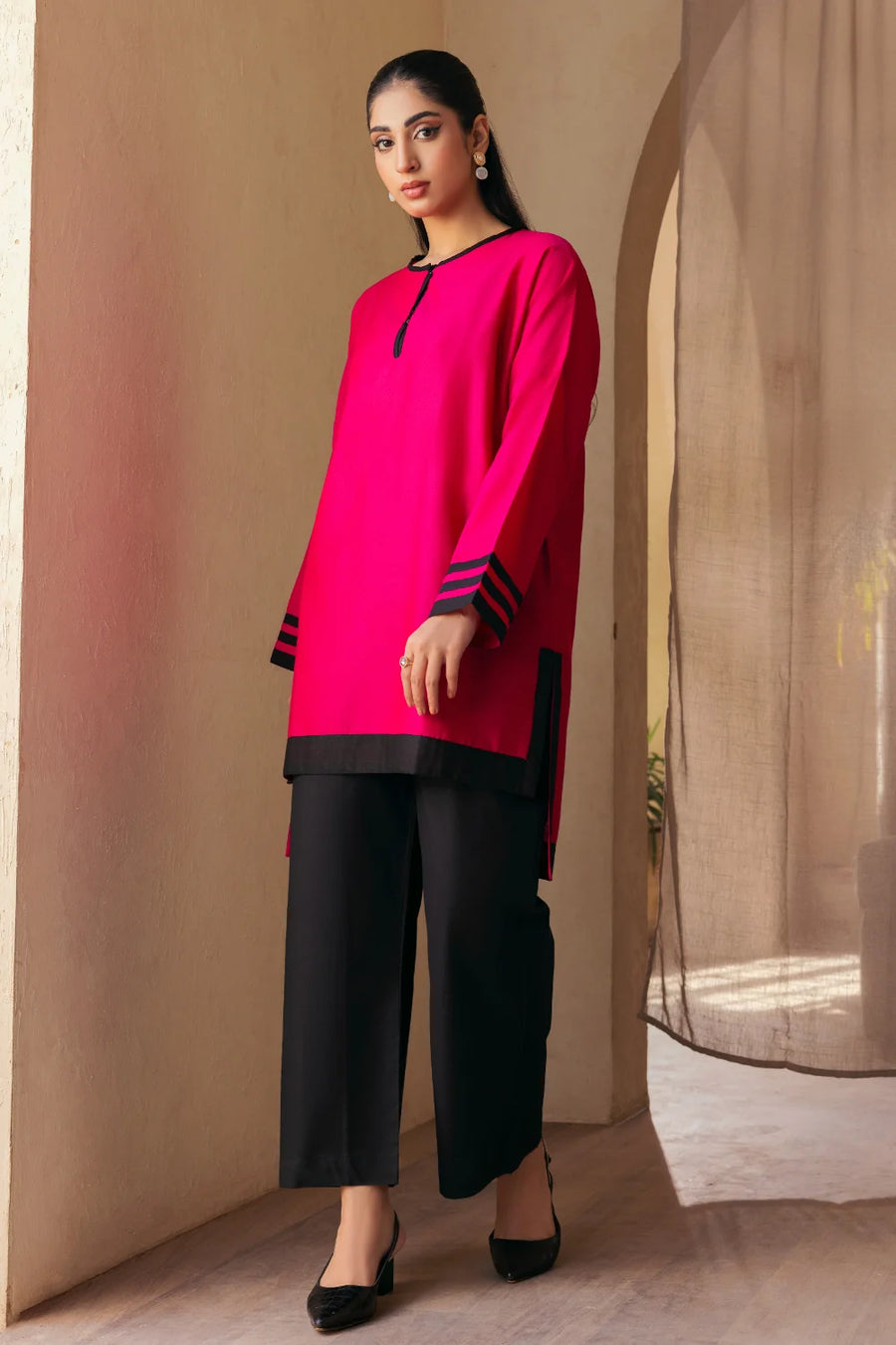 Magenta Pink Shirt
